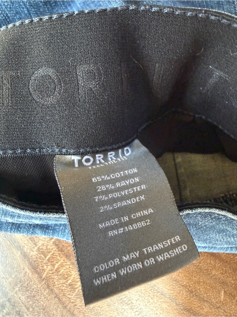 Torrid Women's Bombshell Skinny Jeans in Dark Blue Denim 22R - Picture 9 of 11